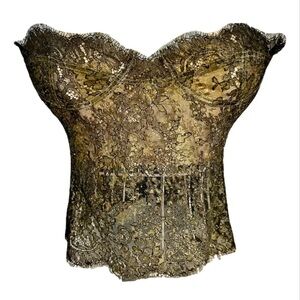 Alexander McQueen vintage Latex Corset from SS 04 ‘Deliverance’  -  NWT